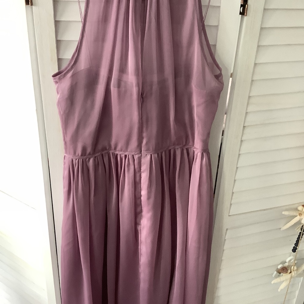 Adrianna Papell size 8 muted mauve fancy dress